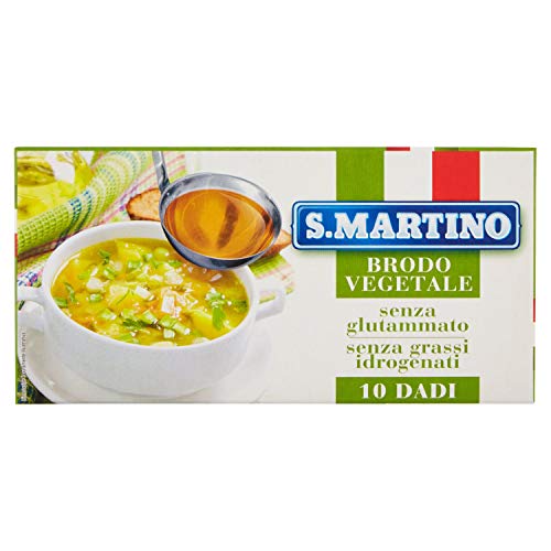 S.MARTINO - Brodo Vegetale 10 Cubi 110G - 110 Gr...