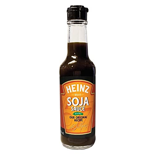 Salsa di Soia Heinz Asian Sauce Soja Bottiglia da 150 ml Salsa Cinese Giapponese