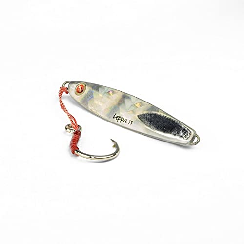 Seaspin Leppa 11 - Esca Artificiale da Pesca, 60 mm, 11 g, WCR Jig, per Pesca di tonno in palamite
