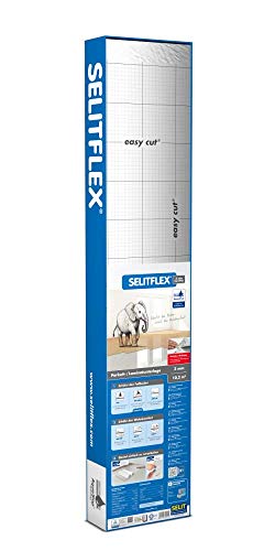 SELITFLEX 3 mm AquaStop - Sottofondo per pavimento laminati e parqu...