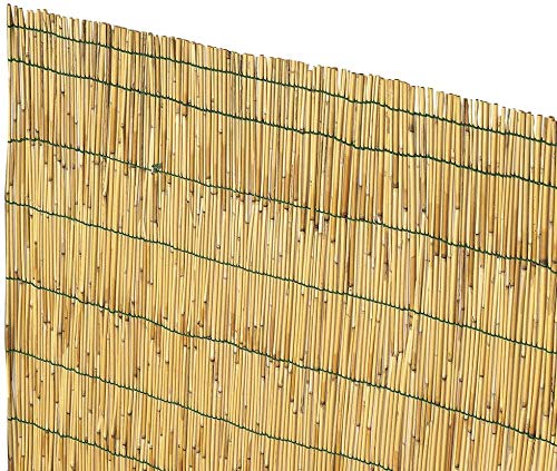 SF SAVINO FILIPPO Arella Arelle in Canna bambù stuoia ombreggiante cm 200x300 cm 2x3 m per Copertura Recinzione Giardino ringhiera Balcone in Bamboo