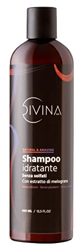 Shampoo Idratante per capelli mossi, ricci, super-ricci, afro Natur...
