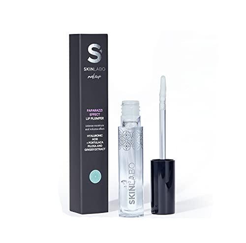 SkinLabo - Paparazzi Effect Lip Plumper. Lucidalabbra volumizzante che gonfia le labbra. Effetto volume immediato e duraturo. 4 ml