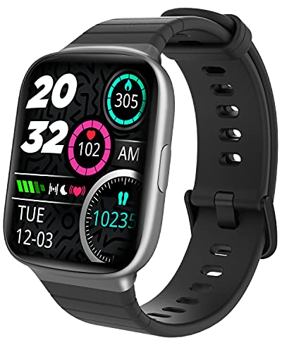 Smartwatch, HolaDream Orologio Fitness Uomo Donna, 1,69   Touch Schermo Smart Watch con Saturimetro (SpO2) Cardiofrequenzimetro Contapassi, Activity Tracker Impermeabile IP68 per Android iOS