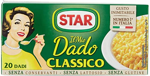 Star Dadi Brodo Ricchi Di Sapore, Verdure E Olio Extravergine D oliva 20 Dadi, 200 Grammo