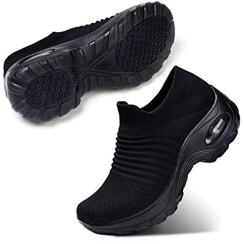STQ Scarpe da Donna Senza Lacci Slip On Sneakers Platform Leggero C...