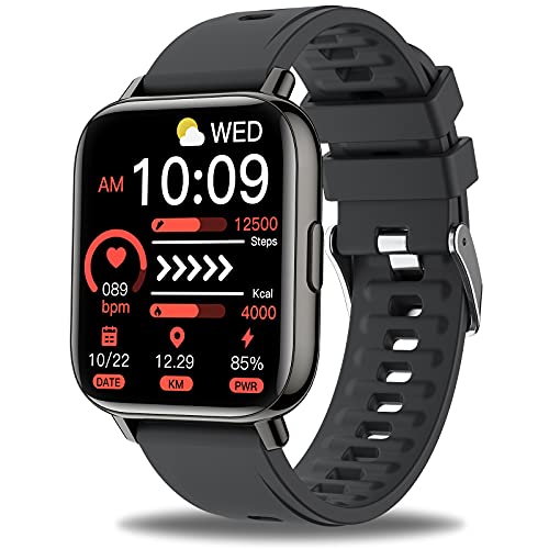 Sudugo Smartwatch Uomo Donna, Orologio Smartwatch 1.69  Touch Screen Smart Watch Sonno Cardiofrequenzimetr Smartband con Notifiche Messaggi, 24 Sports Impermeabile IP67 Fitness Tracker per Android iOS