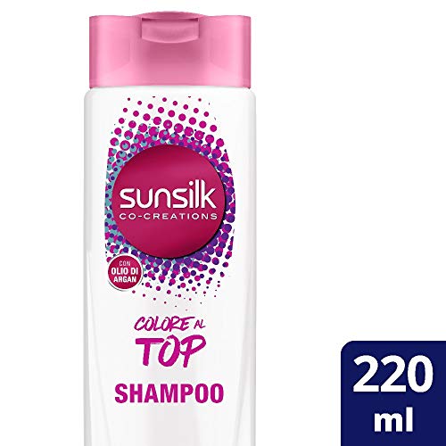 SUNSILK Shampoo Colore al Top, Detersione Delicata Per Capelli Colo...