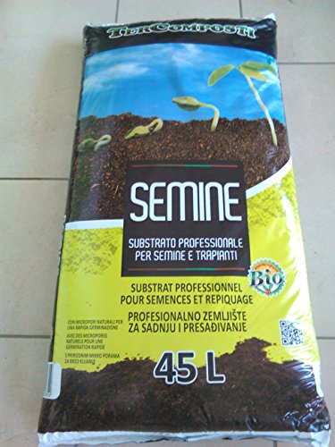Tercomposti Semine terriccio Terra substrato Professionale per semi...