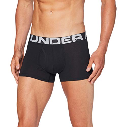 Under Armour Charged Cotton 3 In 3 Pack Boxer, Uomo, Nero, MD