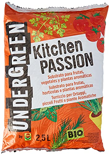 Undergreen Kitchen PASSION Terriccio per Ortaggi, Piccoli Frutti e ...