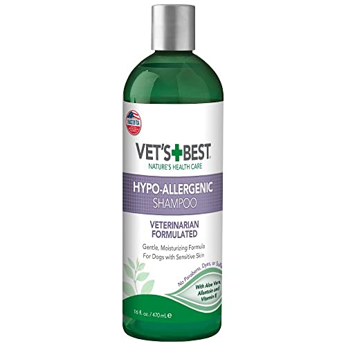 Vet s Best Shampoo Ipoallergenico per Cani con Cute Sensibile - 470 ml