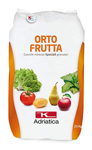 VIALCA ORTO Frutta CONCIME Speciale GRANULARE per ORTO Sacco kg.25 ...