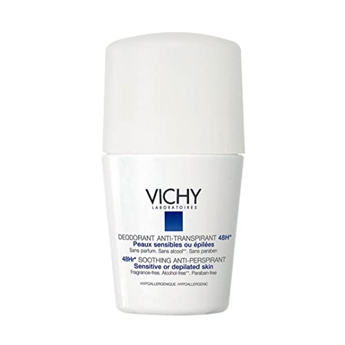 Vichy Deodorante Sensitiv antitraspirante, 50 ml, confezione da 1
