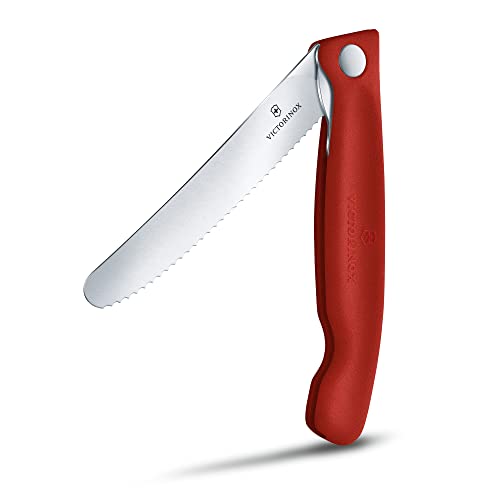 Victorinox Swiss Classic, coltello da verdura pieghevole con lama i...
