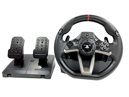 Volante e pedali PS4 originale con licenza Playstation 4 RWA Apex incl. Multi Vibration TouchSense (PS4,PS3,PC)