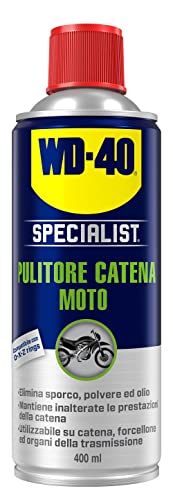 WD-40 Specialist Moto Pulitore Catena Moto Spray, 400 ml