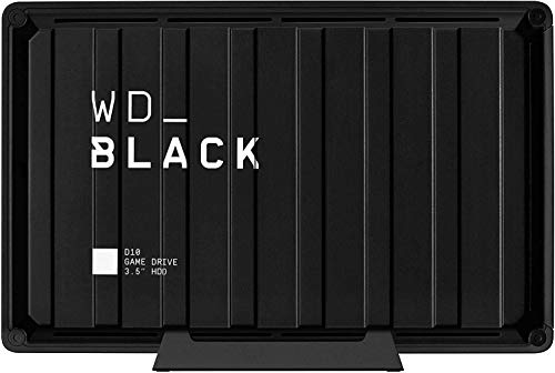 WD_BLACK D10 Unità di gioco da 12 TB per Xbox, Disco Rigido Esterno per Desktop, 7200 RPM, con Licenza Xbox Game Pass di 1 mese