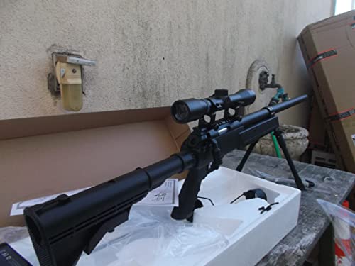 Well Softair MB06B Sniper a Molla Spring (0.5 Joule)-consegnato con Accessori