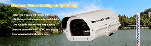 WenhuaVision Industrial 4G 5.0MP Timelapse Camera, Transfer HD Pict...