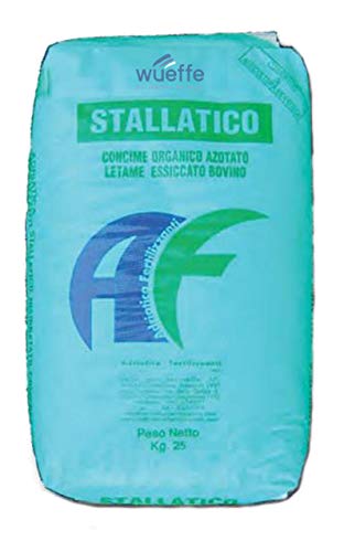 WUEFFE Stallatico Pellet - Sacchi da kg 25 - Concime Naturale ammendante pellettato (1 Sacco da kg.25)