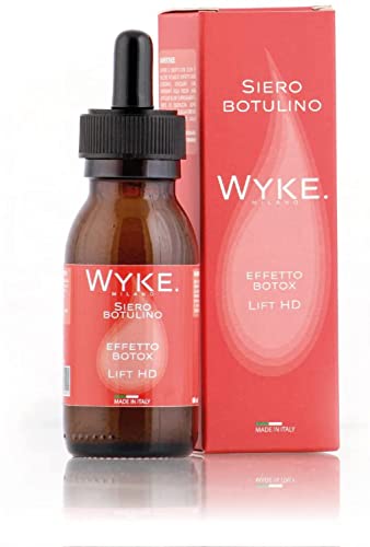 WYKE.MILANO - Siero viso 60 ml BOTULINO puro 100% biologico e naturale Made in Italy - EFFETTO BOTOX, LIFT HD
