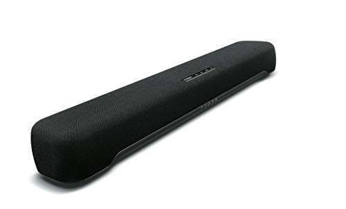 Yamaha C20A Soundbar - Cassa Altoparlante TV Compatta con Suono Surround e Subwoofer Integrato per Bassi Profondi - Connettività Bluetooth per lo Streaming di Musica senza Fili, Nero