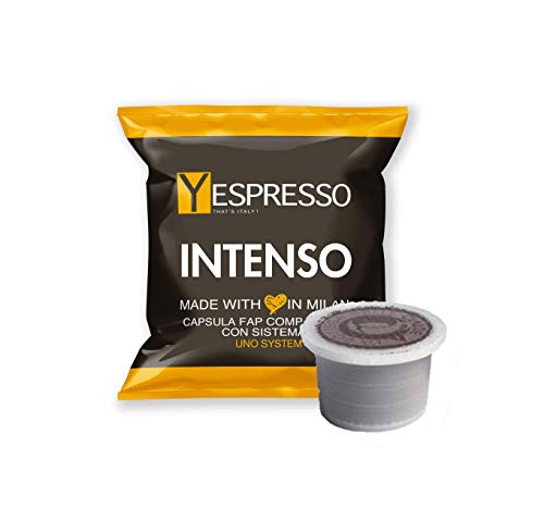 Yespresso Capsule Uno Indesit System Illy Kimbo Compatibili Intenso...