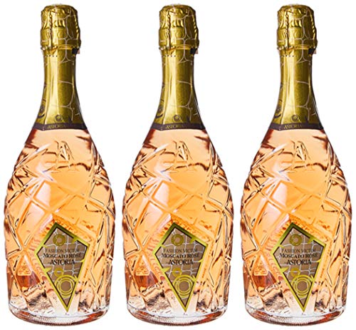 Astoria Moscato Rose Fashion Victim Spumante - 3 bottiglie da 750 ml