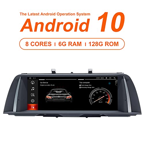 Autoradio Android 10 Navigatore GPS per BMW Serie 5 F10 F11 Sistema...