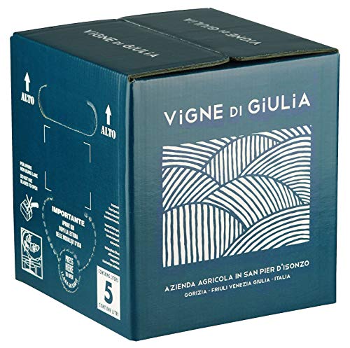 Bag in Box vino Pinot Grigio DOC Friuli Venezia Giulia 13% - Vigne di Giulia - confezione 5 L