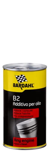 Bardahl 142023 - Additivo Olio B2, 300 ml, Adatto a tutti i Motori a Benzina e Diesel, Migliora il Rendimento del Motore