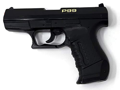 Brigamo Pistola giocattolo della polizia giocattolo arma P99, pistola per bambini per costume della polizia