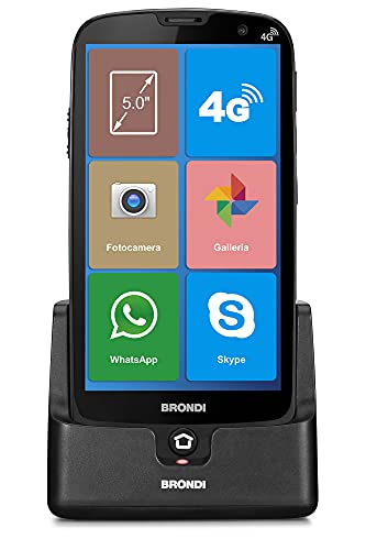 Brondi Amico XS - Smartphone Dual Sim, Connettore reversibile Type-...