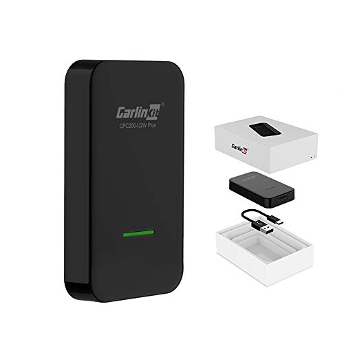 CarlinKit 3.0 carplay wireless adapter,Per auto con funzione carplay(Audi,VW,Volvo,Renault,Ford,Opel,Citroen,Toyota,Peugeot,Honda,Hyundai,KIA),Supporta IOS15+,aggiornamento carplay wireless
