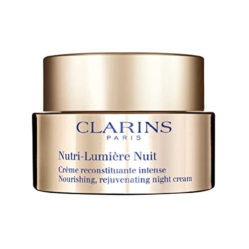 Clarins Nutri-Lumière Crema Notte Nutriente Anti-Età, 50 ml