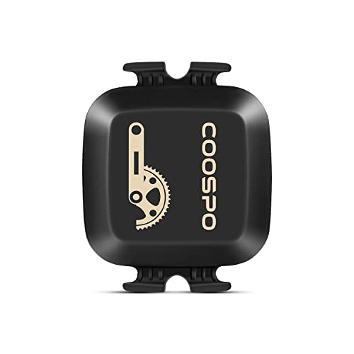 COOSPO BK467 Sensore di Cadenza Velocità Ant+ Bluetooth Bici Sensore Ciclismo IP67 Impermeabile Compatibile con Ciclocomputer GPS, CoospoRide, Zwift, Rouvy, Kinomap