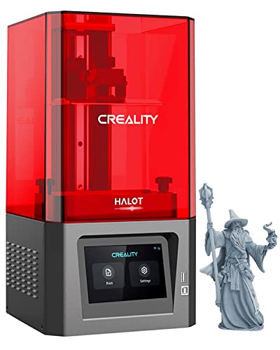 Creality Halot One Stampante 3D Resin con 6 pollici 2K monocromatico 2650X1620 LCD MSLA UV Photocuring, sorgente luminosa integrata, Wi-Fi integrato, dimensioni di stampa 127x80x160mm CL-60