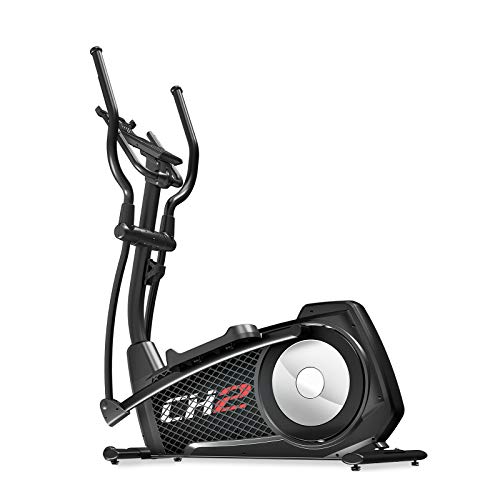 Cyclette ellittica Sportstech CX2 - con App e generatore di potenza integrato - Kinomap - Trainer ellittico, console Bluetooth e supporto per tablet incluso - Massa volano di 27 kg
