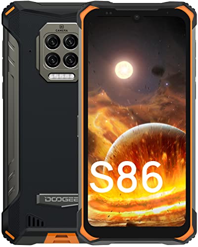 DOOGEE S86 Rugged Smartphone 8500 mAh Grande Batteria, Ricarica Rap...