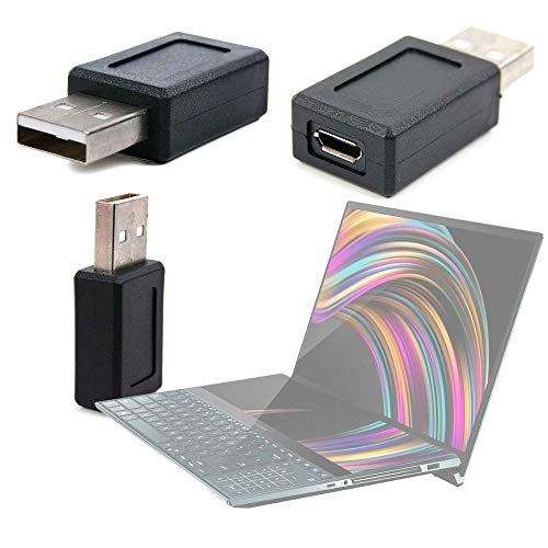 DURAGADGET Adattatore Micro USB Femmina - USB Maschio per Computer ...