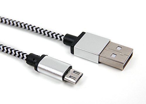 DURAGADGET Cavo Micro USB in Nylon – Carica Rapida – Compatibil...