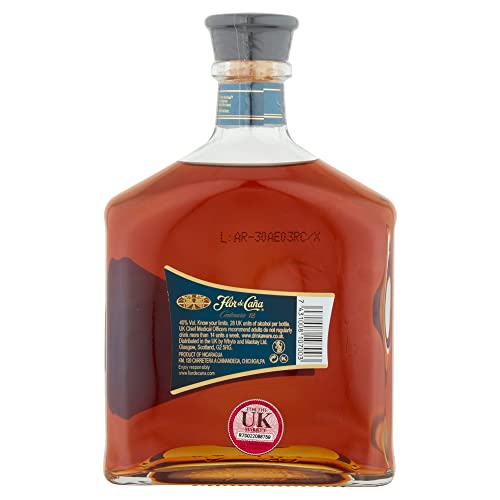 FLPX8 Flor De Cana 12 anni, Rum Scuro, 700 ml...