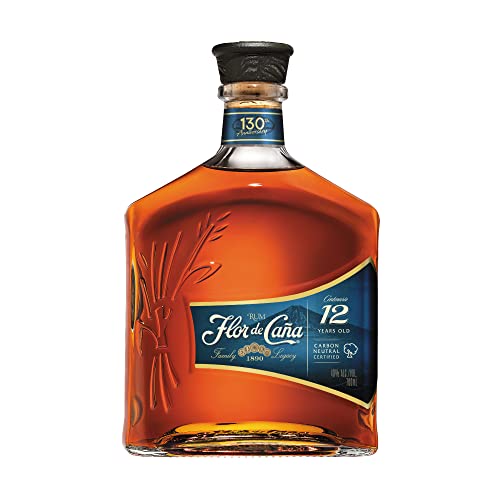 FLPX8 Flor De Cana 12 anni, Rum Scuro, 700 ml...