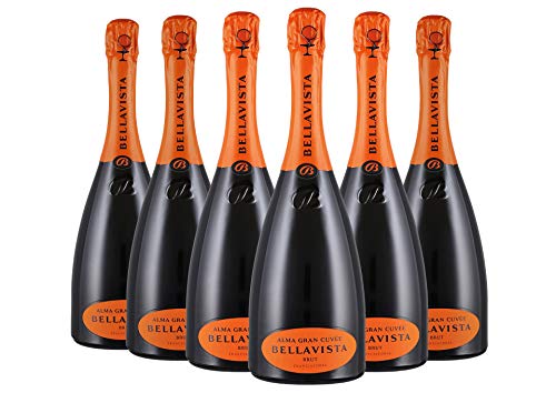 Franciacorta DOCG Alma Gran Cuvée box da 6 bottiglie Bellavista 0,...