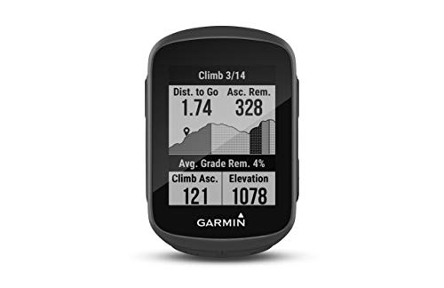 Garmin Edge 130 Plus - GPS Bike computer Smart, Allenamenti e metriche avanzate e funzione ClimbPro, nero