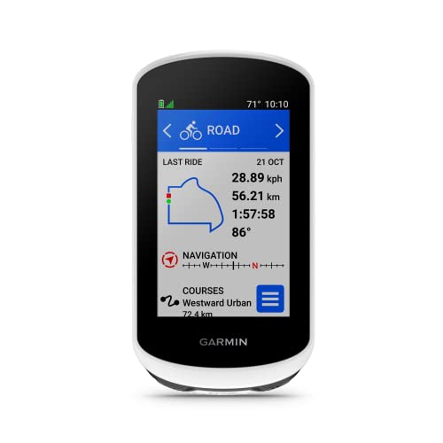 Garmin Edge Explore 2, Ciclocomputer GPS cartografico, Semplice da usare, Navigazione avanzata, Compatibile con eBike, LiveTrack, Incident Detection, UBC Type C