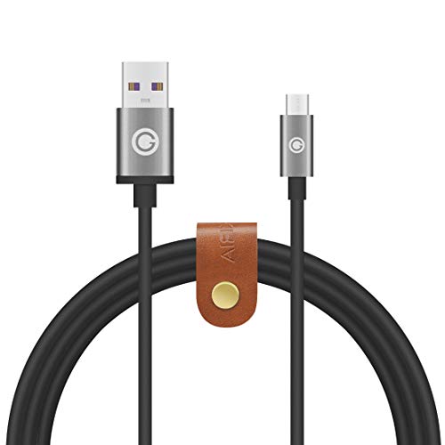 Geekria QuickFit Micro-USB Cavo di Ricarica per Altoparlanti, Compatibile con Bose SoundLink Mini, Jabra FREEWAY, JBL Charge, Flip Charger, USB-A a Micro-USB Cavo di Alimentazione di Ricambio (1,2 m)