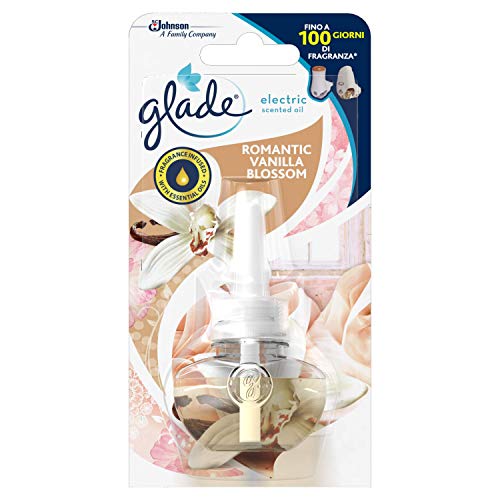Glade Diffusore di Oli Essenziali Elettrico Romantic Vanilla Blossom, 20ml