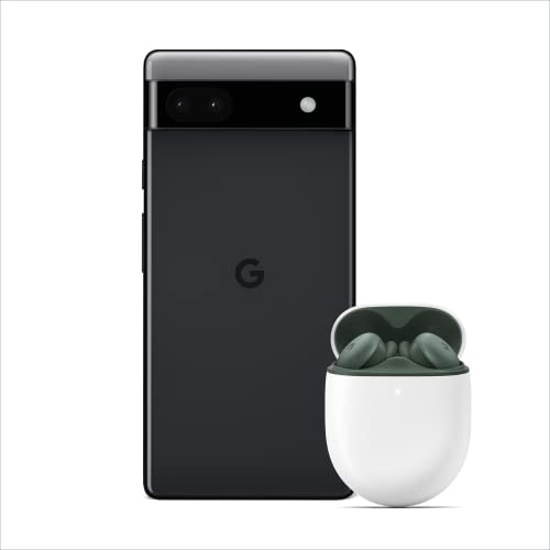 Google Pixel 6a Grigio antracite + Pixel Buds A-Series Verde oliva...